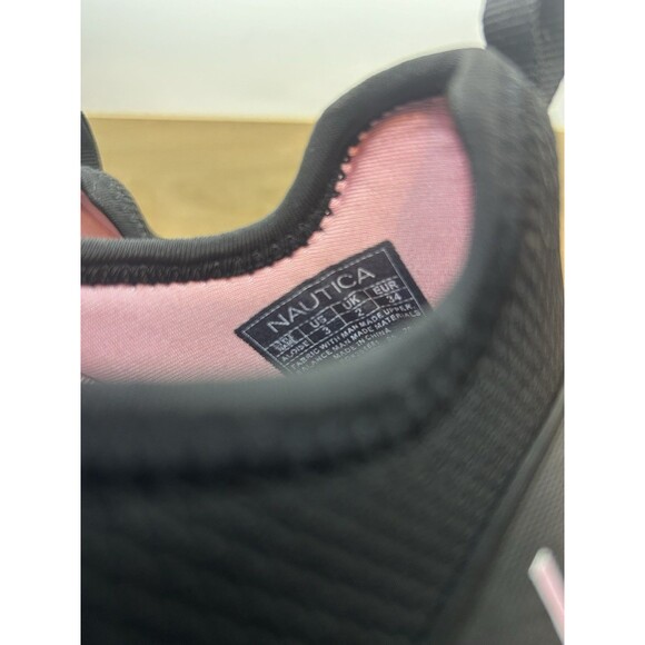 Nautica Kids girls size 3 Alois Pink Black ATHLETIC - Picture 10 of 11